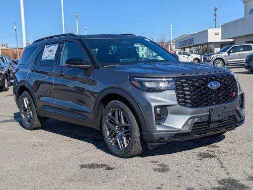 Gray Metallic 2026 Ford Explorer ST