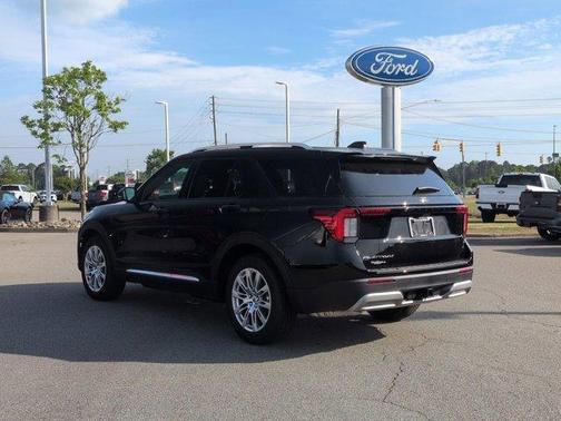 Black Metallic 2026 Ford Explorer Platinum