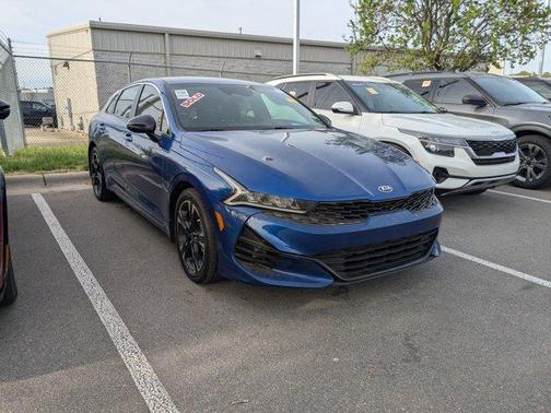 Sapphire Blue 2021 Kia K5 GT-Line