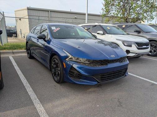 Sapphire Blue 2021 Kia K5 GT-Line