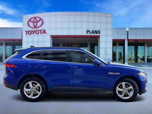 Blue 2020 Jaguar F-PACE Premium P250 AWD Automatic