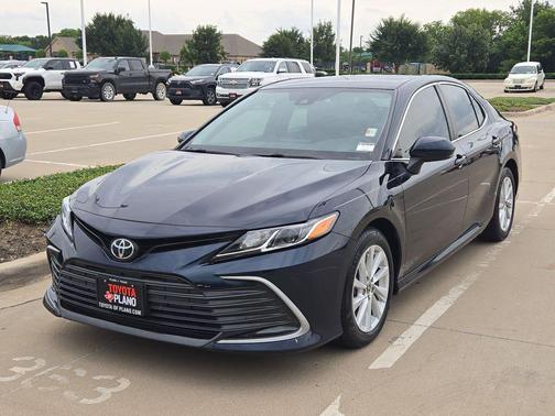 Galactic Aqua Mica 2021 Toyota Camry LE