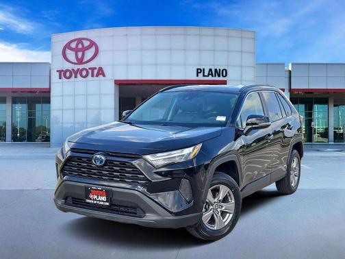 Midnight Black Metallic 2024 Toyota RAV4 Hybrid XLE