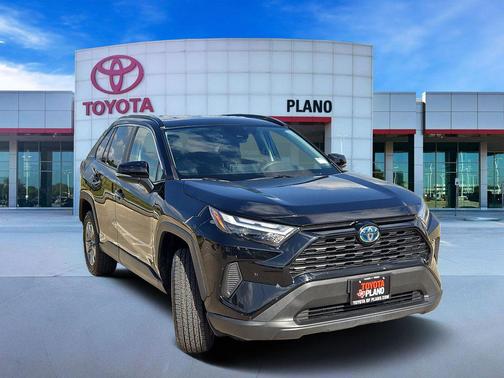 Midnight Black Metallic 2024 Toyota RAV4 Hybrid XLE
