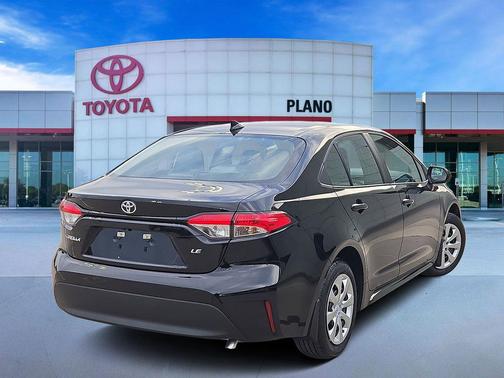 Midnight Black Metallic 2026 Toyota Corolla LE