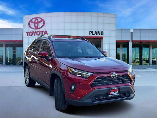 Ruby Flare Pearl 2025 Toyota RAV4 XLE Premium