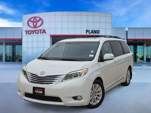 Blizzard Pearl 2016 Toyota Sienna Limited