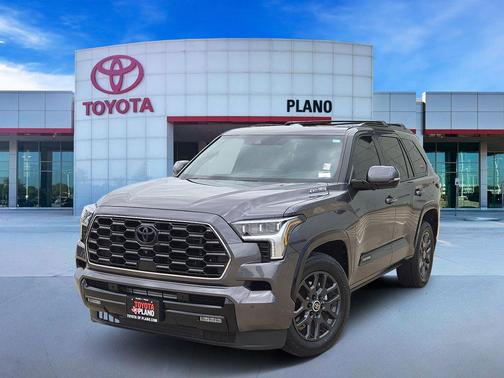 Magnetic Gray Metallic 2024 Toyota Sequoia Platinum