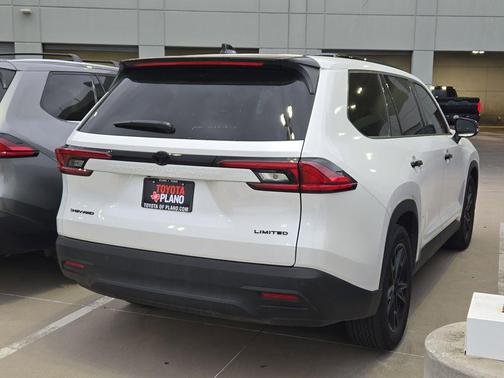 Wind Chill Pearl 2025 Toyota Grand Highlander Hybrid Nightshade Edition