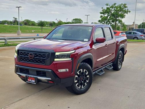 Cardinal Red Metallic 2024 Nissan Frontier PRO-X