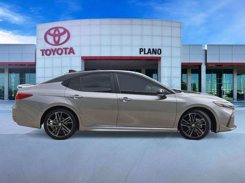 Midnight Black Metallic 2025 Toyota Camry XSE