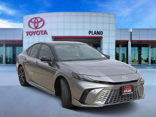 Midnight Black Metallic 2025 Toyota Camry XSE