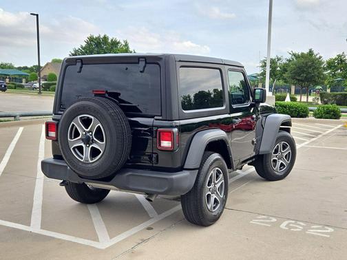 Black Clearcoat 2023 Jeep Wrangler Sport S