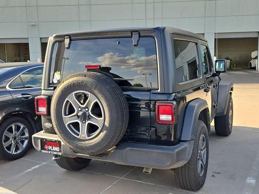 Black Clearcoat 2023 Jeep Wrangler Sport S