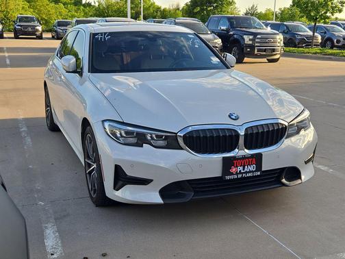 White Metallic 2020 BMW 330 330i