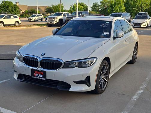 White Metallic 2020 BMW 330 330i