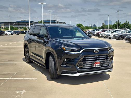 Midnight Black Metallic 2024 Toyota Grand Highlander Hybrid Limited MAX