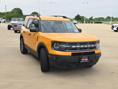 Cyber Orange Metallic Tricoat 2022 Ford Bronco Sport Big Bend