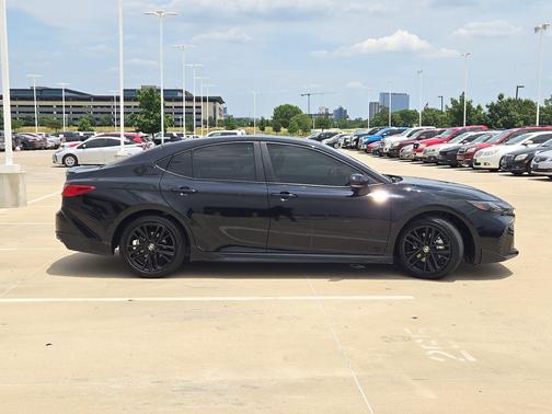 Midnight Black Metallic 2025 Toyota Camry SE