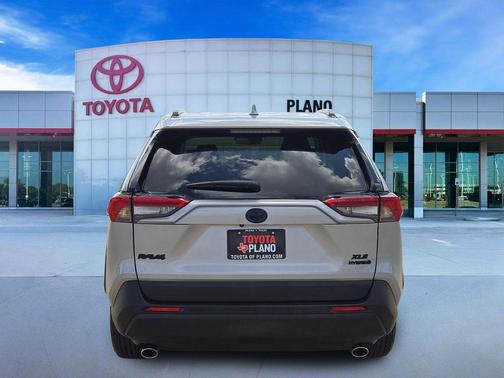 Silver Sky Metallic 2024 Toyota RAV4 Hybrid XLE Premium