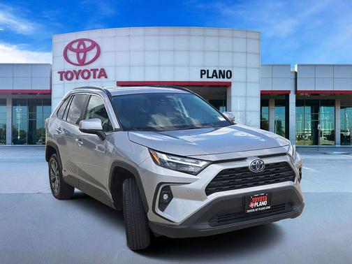 Silver Sky Metallic 2024 Toyota RAV4 Hybrid XLE Premium