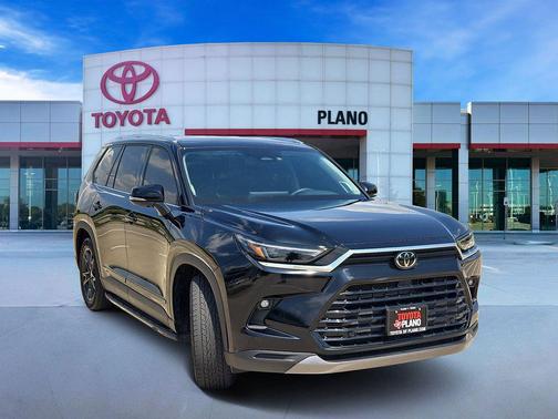 Midnight Black Metallic 2025 Toyota Grand Highlander Limited