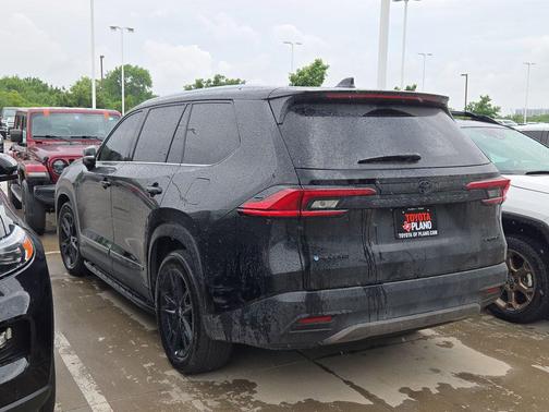 Midnight Black Metallic 2025 Toyota Grand Highlander Limited
