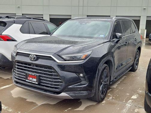 Midnight Black Metallic 2025 Toyota Grand Highlander Limited