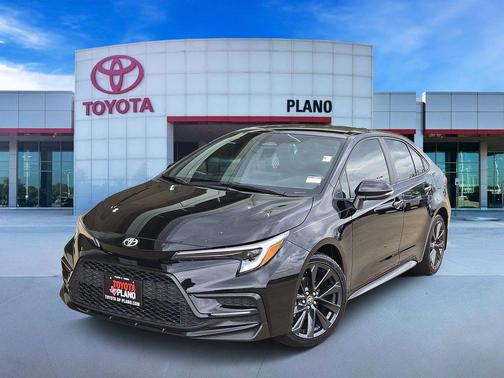 Black 2023 Toyota Corolla SE