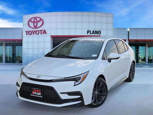 White 2026 Toyota Corolla SE