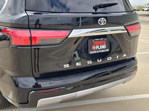 Midnight Black Metallic 2025 Toyota Sequoia Limited
