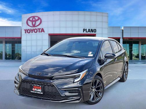 Midnight Black Metallic 2026 Toyota Corolla SE