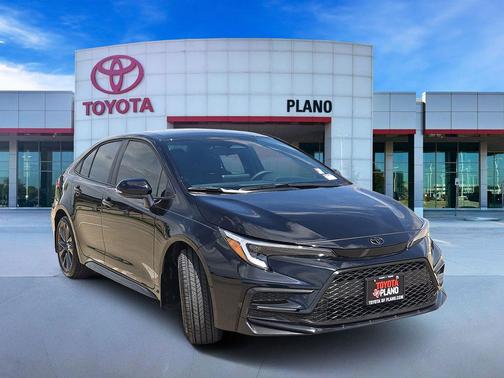Midnight Black Metallic 2026 Toyota Corolla SE