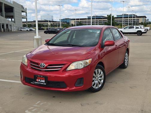 Barcelona Red Metallic 2013 Toyota Corolla LE