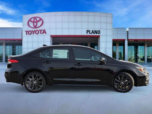 Midnight Black Metallic 2026 Toyota Corolla SE