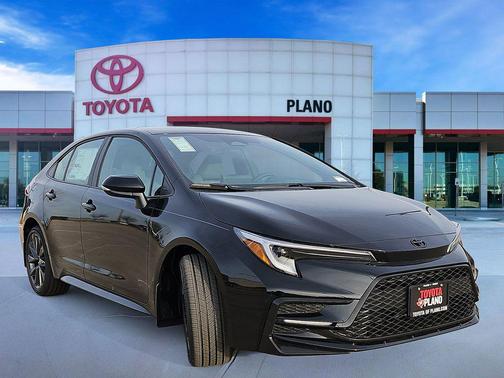 Midnight Black Metallic 2026 Toyota Corolla SE