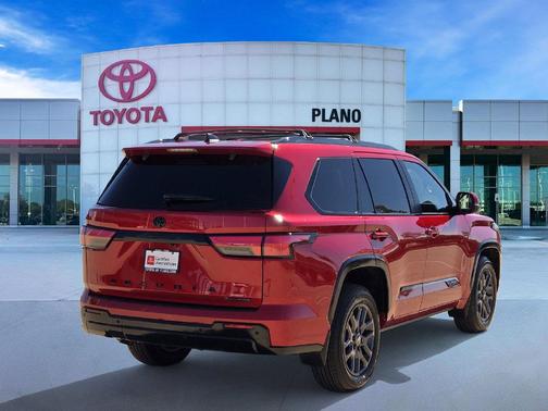 Supersonic Red 2026 Toyota Sequoia Platinum