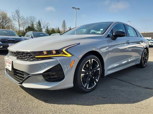 Wolf Gray 2024 Kia K5 GT-Line