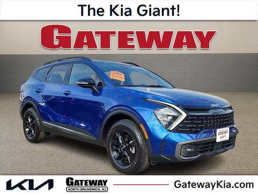 Sapphire Blue 2023 Kia Sportage X-Pro SUV