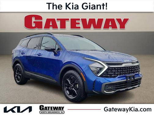 Sapphire Blue 2023 Kia Sportage X-Pro