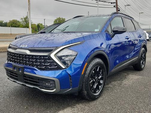 Sapphire Blue 2023 Kia Sportage X-Pro