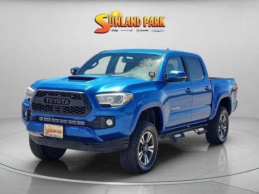Blazing Blue 2017 Toyota Tacoma TRD Sport