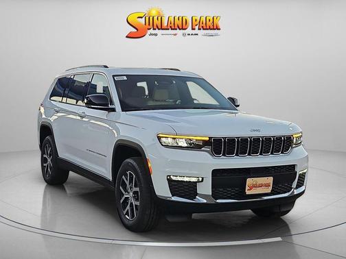Bright White Clearcoat 2025 Jeep Grand Cherokee L Limited