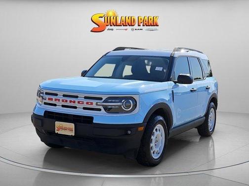 Blue 2023 Ford Bronco Sport Heritage