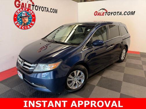 Blue 2014 Honda Odyssey EX
