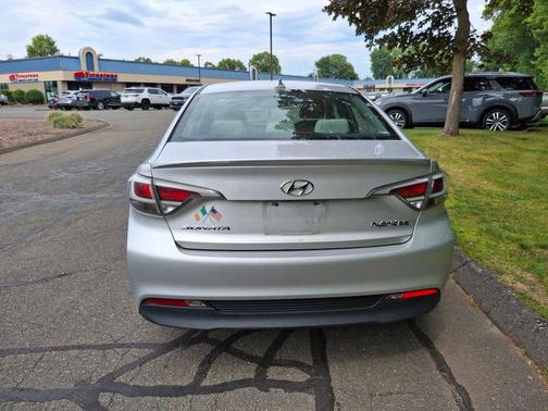 Starlight Silver 2016 Hyundai SONATA Hybrid SE