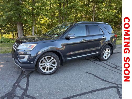 Shadow Black 2017 Ford Explorer Limited