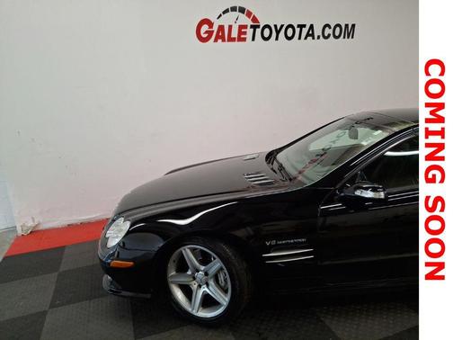 Black 2008 Mercedes-Benz SL-Class SL 55 AMG