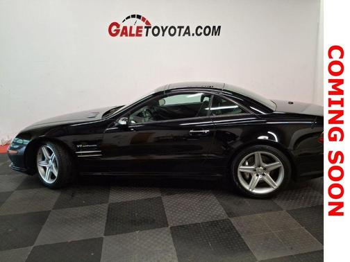Black 2008 Mercedes-Benz SL-Class SL 55 AMG