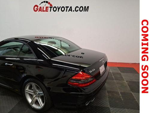 Black 2008 Mercedes-Benz SL-Class SL 55 AMG